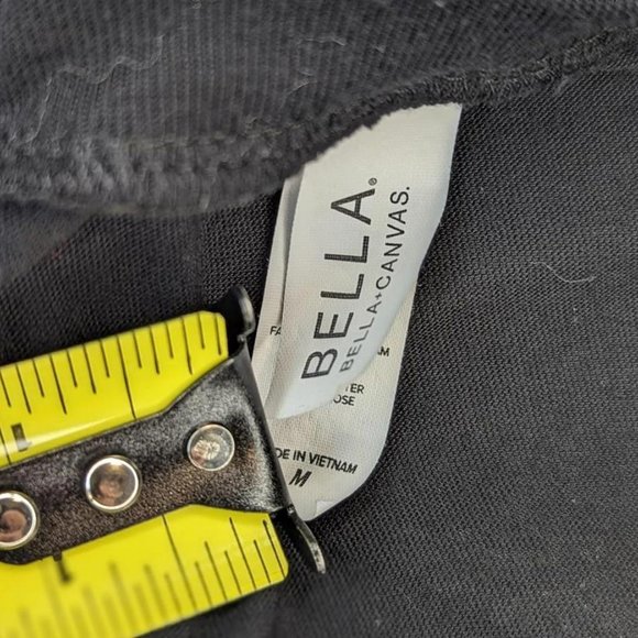 Bella + Canvas Black Muscle Tee "Sunset Sound System" Logo‎ - Picture 5 of 5